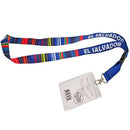 Bonita Home El Salvador Textile Lanyard with Badge Holder - 22in