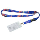 Bonita Home American Flag & Eagle Lanyard with Badge Holder - 22in