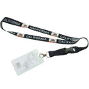 Bonita Home California Flag Lanyard with Badge Holder - 22in