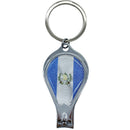 Bonita Home Guatemala Flag Nail Clipper/Bottle Opener & Keychain - 2.55in