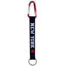 Bonita Home New York Love Carabiner Keychain  8.66"