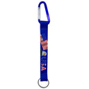 Bonita Home American Flag & Eagle Carabiner Keychain  8.66"
