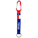 Bonita Home Texas Flag Carabiner Keychain - 8.66in