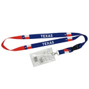 Bonita Home Texas Flag Lanyard with Badge Holder - 22in