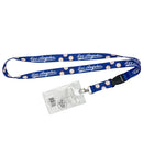 Bonita Home Los Angeles Baseballs Lanyard with Badge Holder - 22in