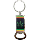 Bonita Home Bottle Opener & Keychain Reggae Cannabis - 3.14in