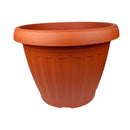 Bonita Home Plastic Garden Planter Terracota D20.5xH15in