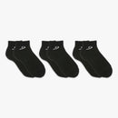 STORYi Men's Low Cut Ankle Socks ? 3 Pairs (One Size Fits Most for Men, Black) HO028523