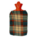 Rubber Hot Water Bag with Soft Plaid Fleece Cover ? Reusable Hot & Cold Therapy Pack (?/? ???)