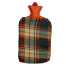 Rubber Hot Water Bag with Soft Plaid Fleece Cover ? Reusable Hot & Cold Therapy Pack (?/? ???)