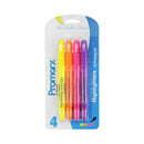 Promarx Pocket Highlighters 4ct Assorted