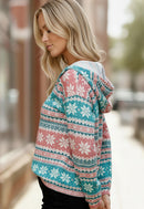 Frosted Cheer Deep V Hoodie (Open Pack)