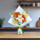 Hands Craft | Orange Flower Bouquet Mix