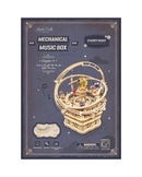 3D Wooden Puzzle Music Box | Starry Night