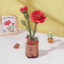 Hands Craft | Red Carnation