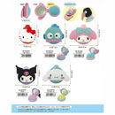 Hello Kitty and Friends Face Shaped Comb & Mirror Combo Asst-Set of 5-Japan Imports