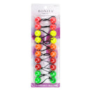 Bonita Care Twin beads Hair Ties Asst Colors - 10ct