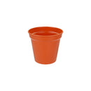 Bonita Home Plastic Brown Flower Pot - 4in