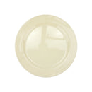 Natural Home Collection Mix Bamboo Melamine Rim Plate 11in