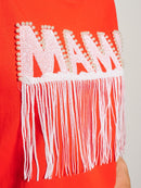 WOMEN'S SHORT SLEEVE MAMA GRAPHIC TOP