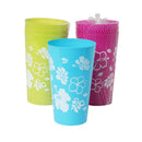 Bonita Home Plastic Tumbler with 3 assorted colors - 500ml
