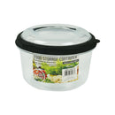 Bonita Home Round, Plastic Food Container with Lid 30oz
