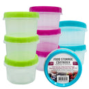 Bonita Home Plastic Food Container with Screw on Lid 3pk 10oz