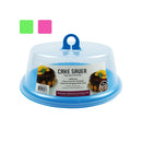 Bonita Home Plastic Cake Saver Assorted Colors - 12x4.5in
