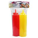 Bonita Home Ketchup & Mustard Dispenser Set - 6.5in