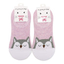 Women's Cute Animal Cartoon Fake Socks SS3208-108 (12PC)