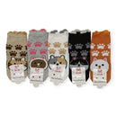 Women's Cute Cat Paw Cartoon Socks SS3517-3 (12PC)