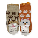 Women's Cute Cat Paw Cartoon Socks SS3517-3 (12PC)