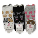 Women's Cute Cat Paw Cartoon Socks SS3517-3 (12PC)