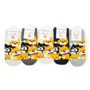 Women's Cute Shiba Dog Cartoon Socks SS3517-2 (12PC)