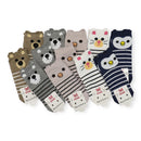 Women's Cute Animal Cartoon Ear Point Socks SS3208-100 (12PC)
