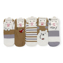 Women's Cute Cartoon Bear Socks SS3208-99 (12PC)