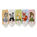 Women's Cute Animal Cartoon Socks SK4116-1 (12PC)