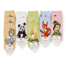 Women's Cute Animal Cartoon Socks SK4116-1 (12PC)