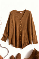 Plus Camel Thermal Top