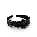 Multi Crystal Flower Decor Headband HB1011-61 (12PC)