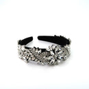 Multi Crystal Flower Decor Headband HB1011-61 (12PC)