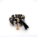 Eiffel Tower Charm Ball Bracelet BR2521-45 (12PC)
