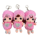 Fairy Plush Stone Key Chain TY612-9 (12PC)