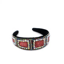 Multi Square Stone Vintage Styled Headband HB1012-28 (12PC)