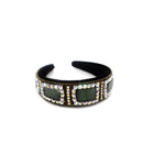 Multi Square Stone Vintage Styled Headband HB1012-28 (12PC)