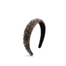 Multi Crystal Beaded Headband HB1202-3 (12PC)