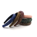 Multi Crystal Beaded Headband HB1202-3 (12PC)
