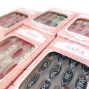 Multi Design Almond Fake Nail Set SS1112-35 (12PC)