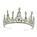 Crystal Tiara Crown CR1030-28 (3PC)
