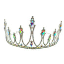 Crystal Tiara Crown CR1030-18 (3PC)